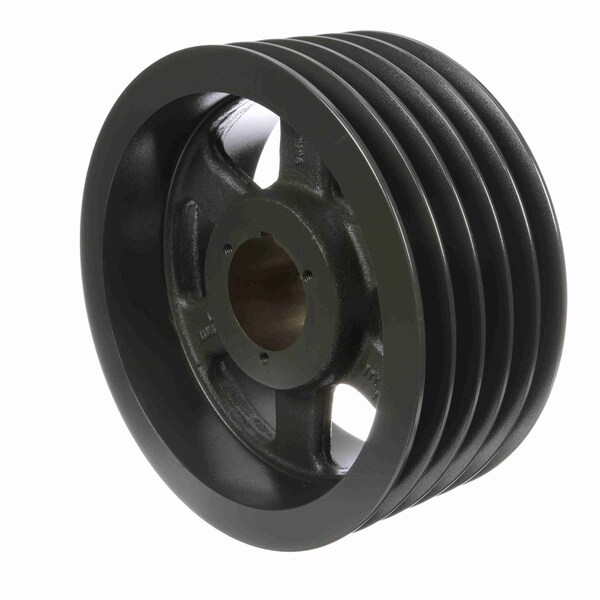 5 Groove Cast Iron Bushed Bore Multiple Sheave, 5TC120